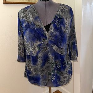3X Daisy Fuentes Blouse